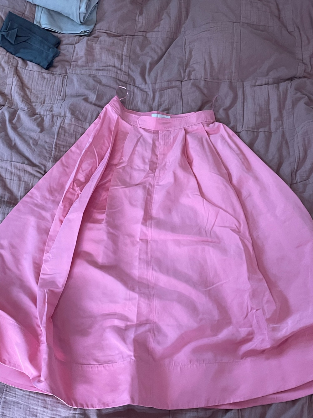 Zara Pink High-Waist skirt
